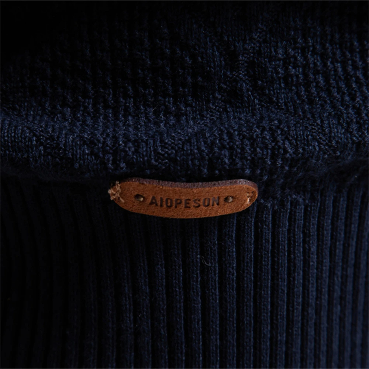 Kensington Men's Diamond Knit Polo Sweater