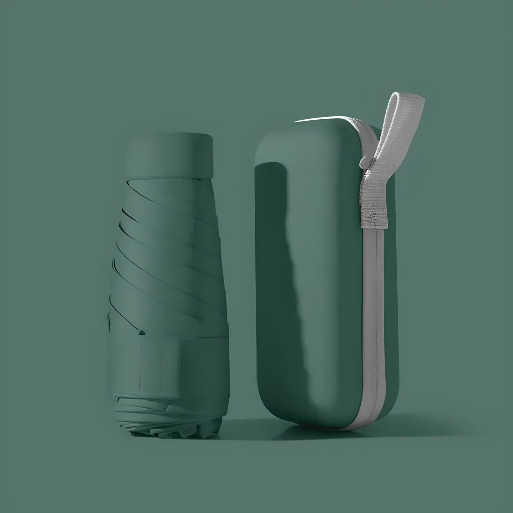 Portable Travel Umbrella With Case
