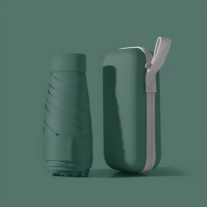 Portable Travel Umbrella With Case