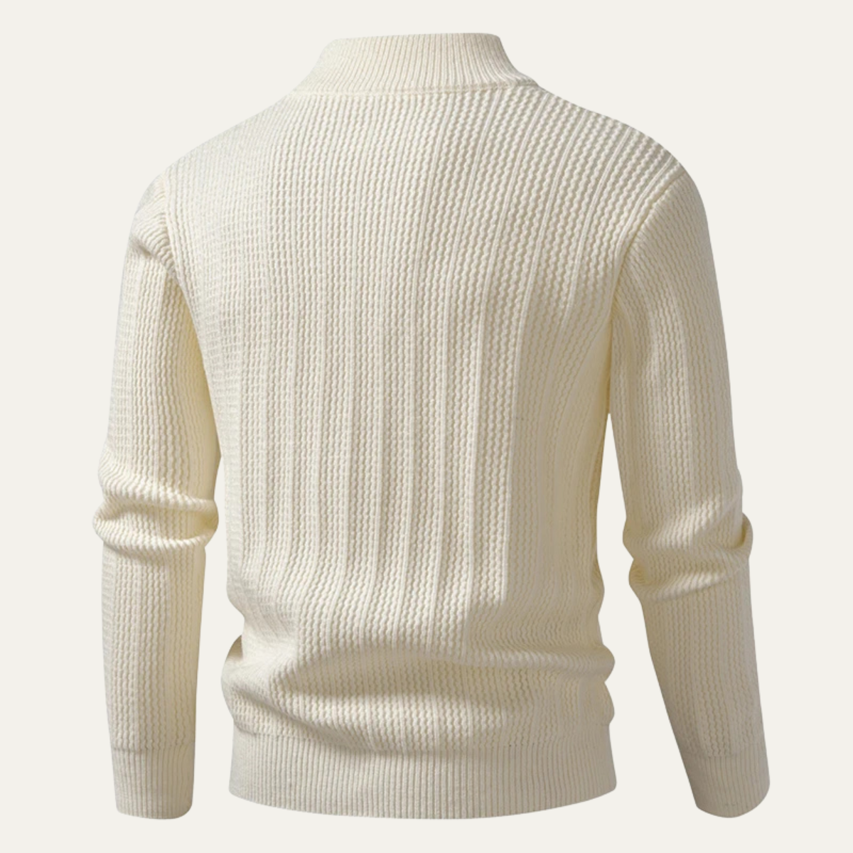 Men's Knitted Half Zip Winter Sweater