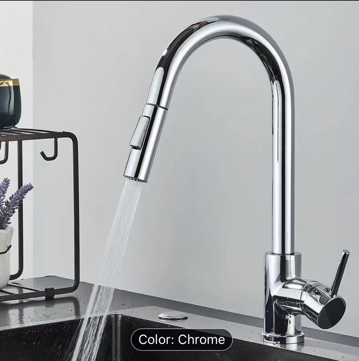 Motion Sensor Kitchen Faucet Touchless