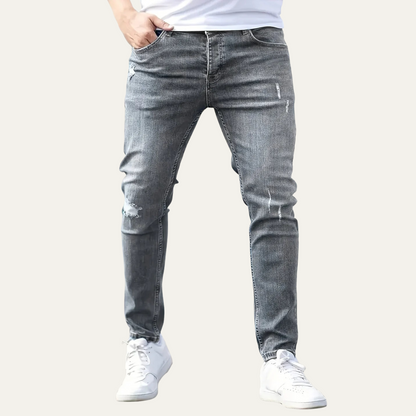 Men's Slim Fit Stretch Denim Jeans Blue