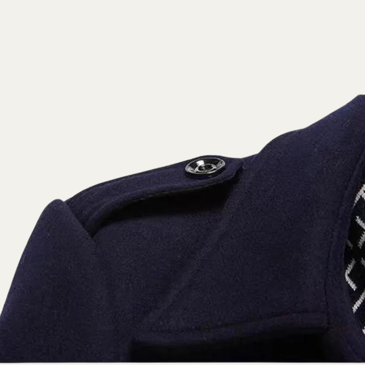 Avebury Men's Double Breasted Trench Coat