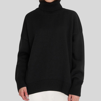Women's Rollneck Sweater Cold-Weather