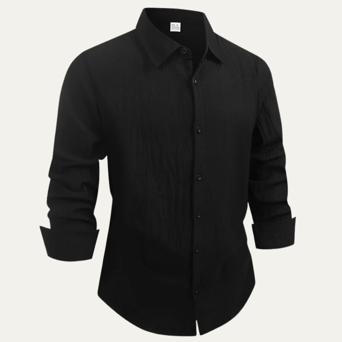 Men's Linen Cotton Business Shirt