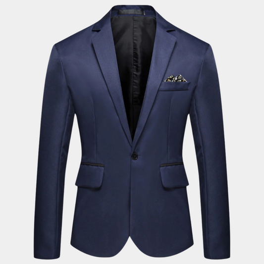 Men's Modern Fit Blazer Comfortable Design - Vonnera
