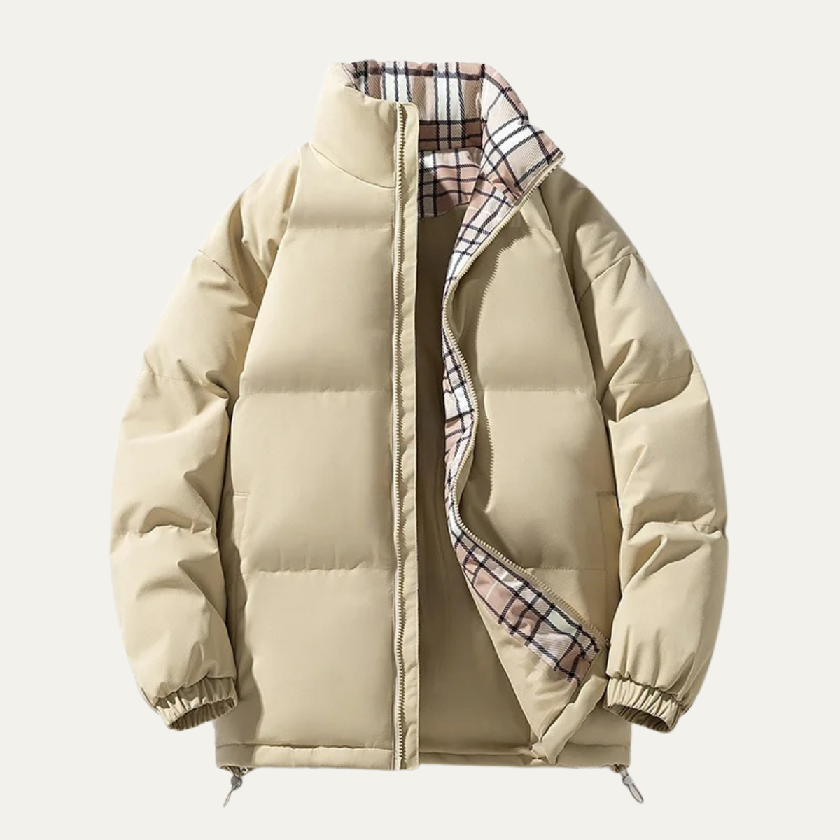 Piacenza Men's Puffer Jacket Winter Collar Stand Up
