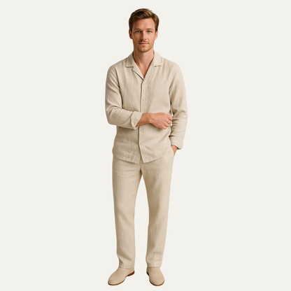 Linen Bedding Set Breathable