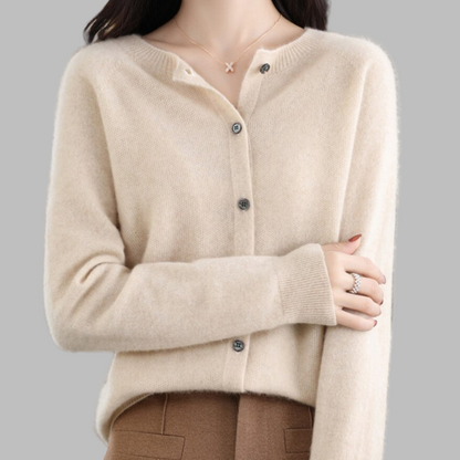 Women's Open Neck Cardigan