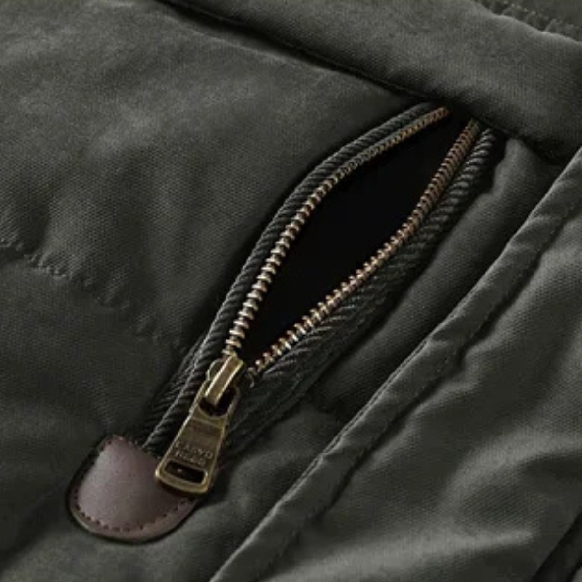 Men's Thick Warm Parka Coat Fur Lined Hooded