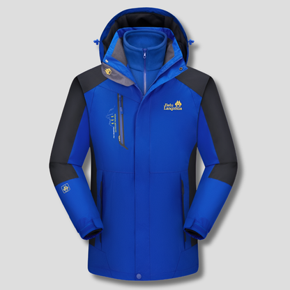 3-In-1 Waterproof Ski Jacket Winter Insulated