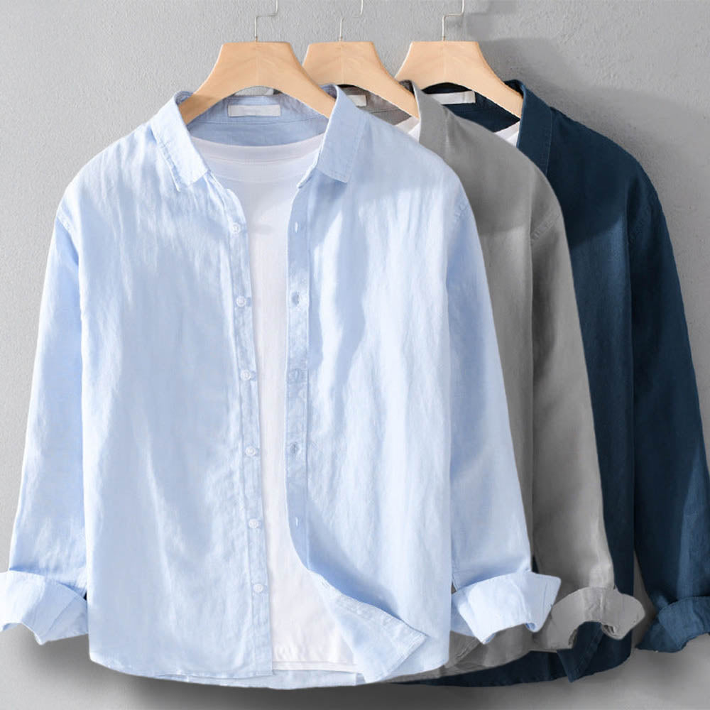 Men's Relaxed Fit Cotton Shirt