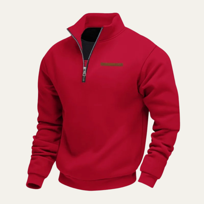 Wexley Men's Half Zip Sweater Warm Stand Collar