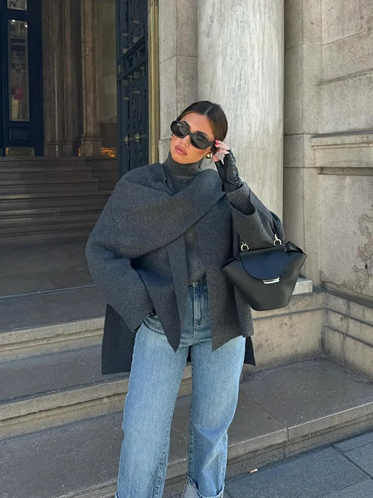 Women's Asymmetrical Cardigan Wrap