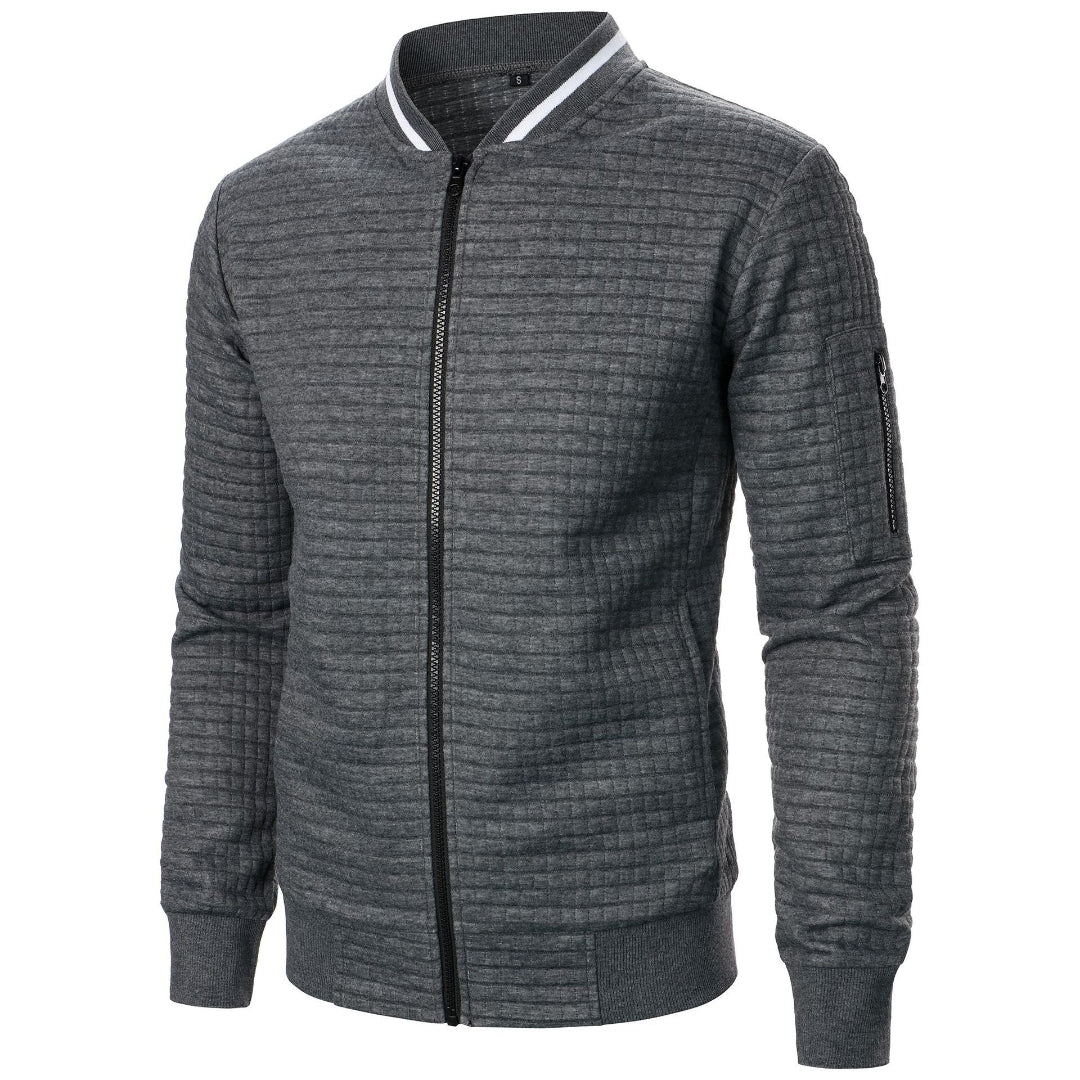 Men's Zip-Up Sweater Warm