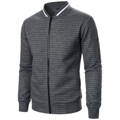 Men's Zip-Up Sweater Warm