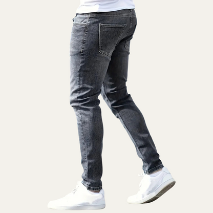 Men's Slim Fit Stretch Denim Jeans Blue