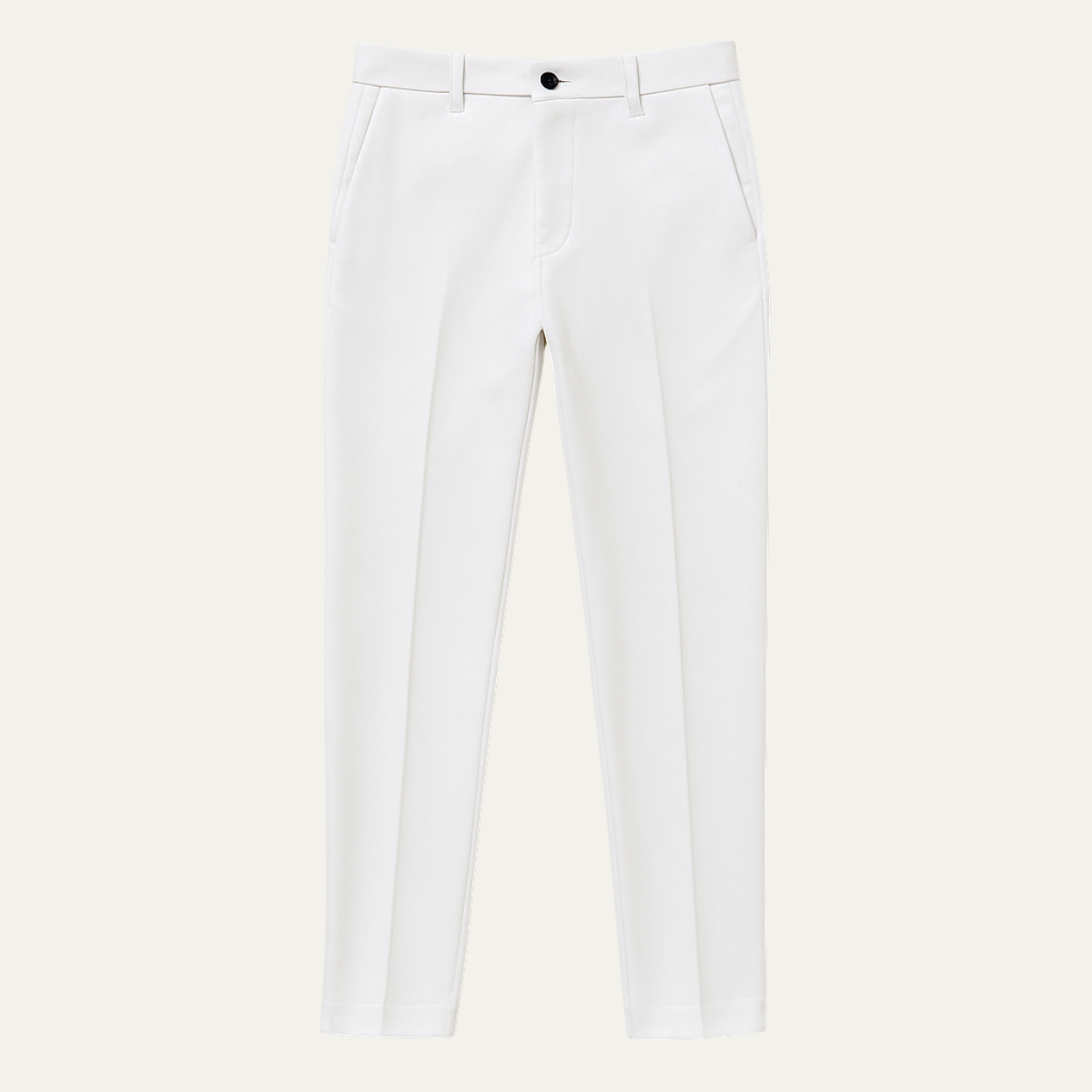 Men's Classic Chino Pants White - Vonnera