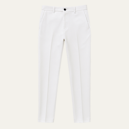 Men's Classic Chino Pants White - Vonnera