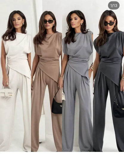 Women's Sleeveless Set Minimal Design