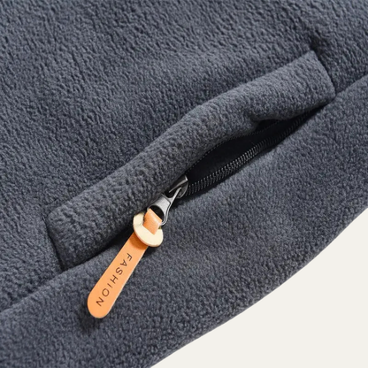 Men's Thermal Fleece Jacket Zip-Up Outdoor