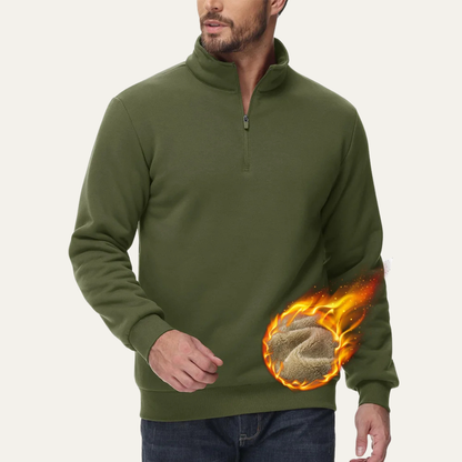 Men's Thermal Half Zip Sweater