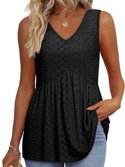 Women's Sleeveless Textured - Vonnera