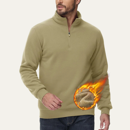 Men's Thermal Half Zip Sweater