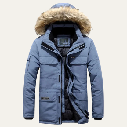 Whitford Men's Thick Hooded Parka Jacket