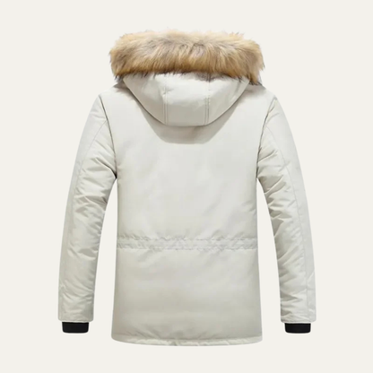 Whitford Men's Thick Hooded Parka Jacket