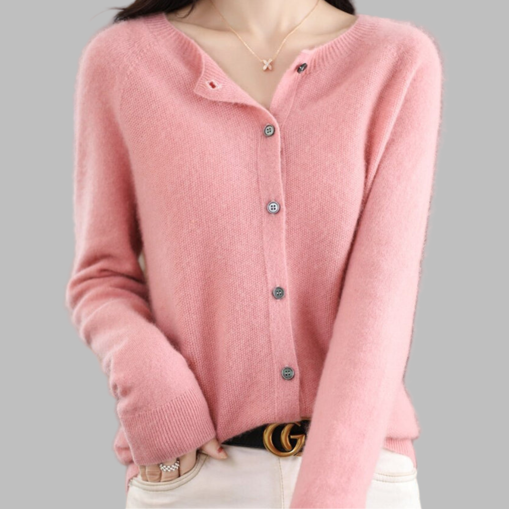 Women's Open Neck Cardigan