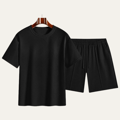 Men's Summer T Shirt And Shorts Set