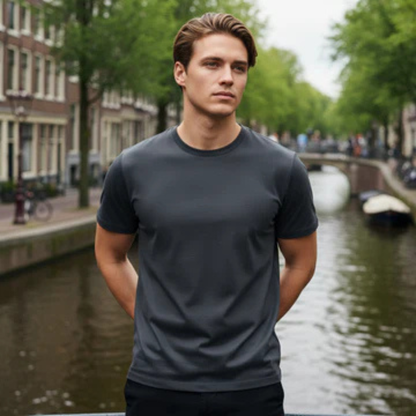 Wentworth Men's Cotton Crew Neck T-Shirt