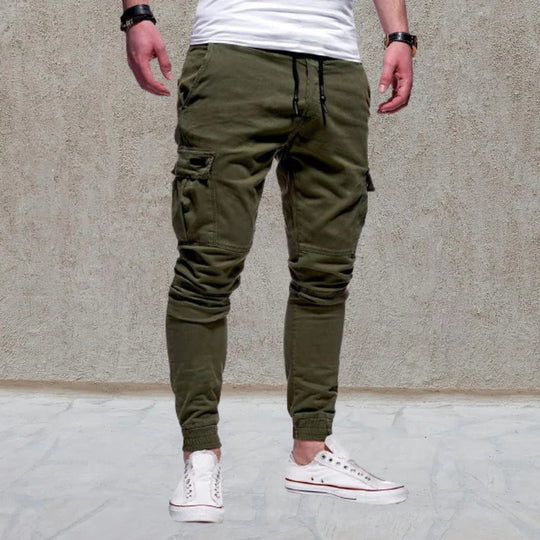 Men's Cargo Pants Flap Pockets Cotton - Vonnera