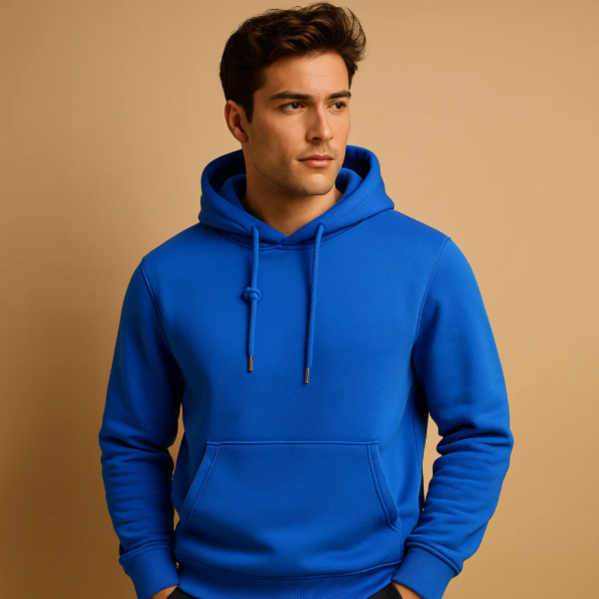 Men's Classic Hoodie Sweater With Front Pocket
