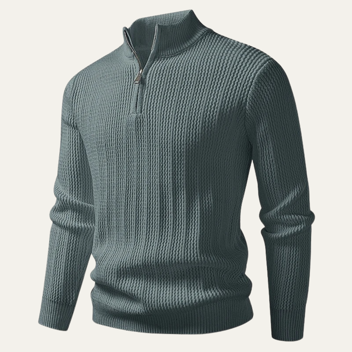 Men's Soft Knit Half Zip Sweater