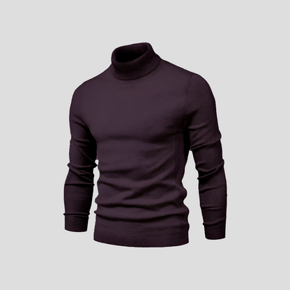 Men's Turtleneck Wool Sweater