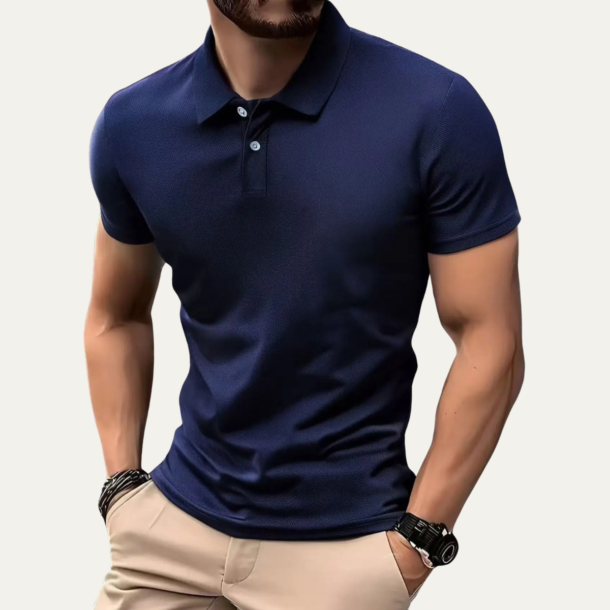 Carloforte Men's Polo Shirt Quick-Dry Athletic