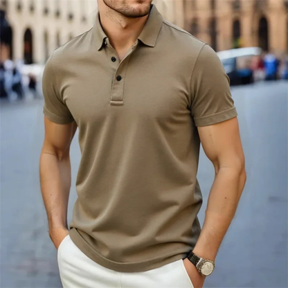 Men's Classic Short Sleeve Polo Shirt