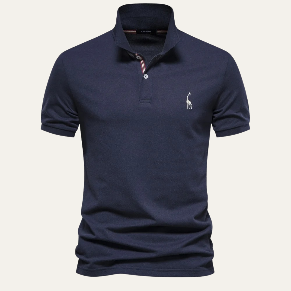 Men's Cotton Polo Shirt Classic White