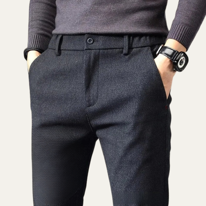 Ellwood Men's Elegant Straight Leg Pants
