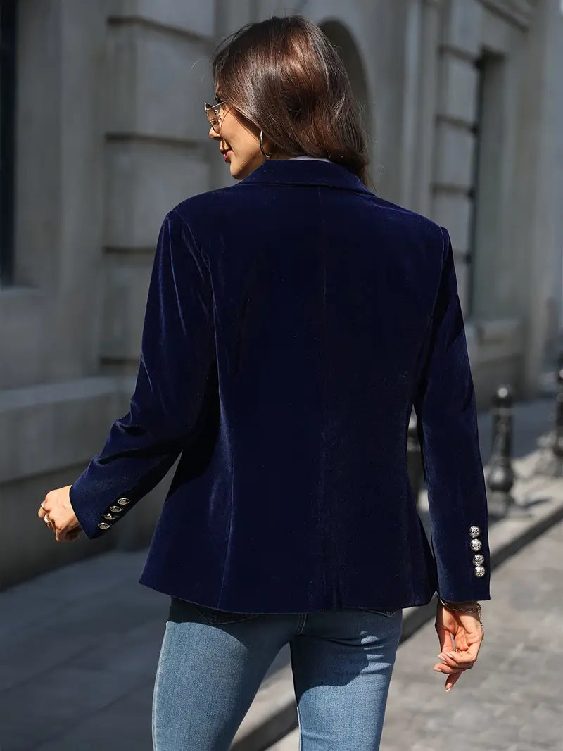 Women's Single Button Blazer