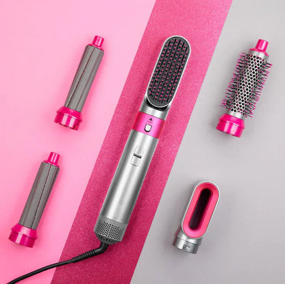 4-In-1 Hair Styler Curl Straighten Dry