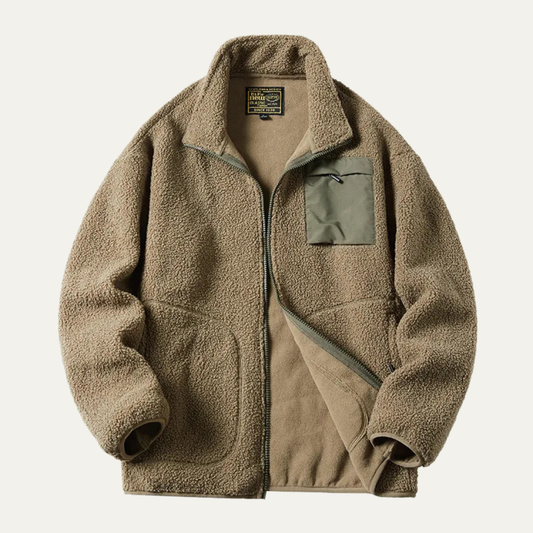 Men's Thick Fleece Winter Sweater Zip Up - Vonnera