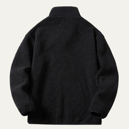 Men's Thick Fleece Winter Sweater Zip Up