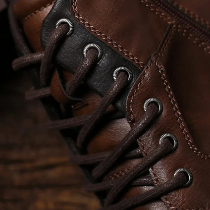 Men's Leather Combat Boots