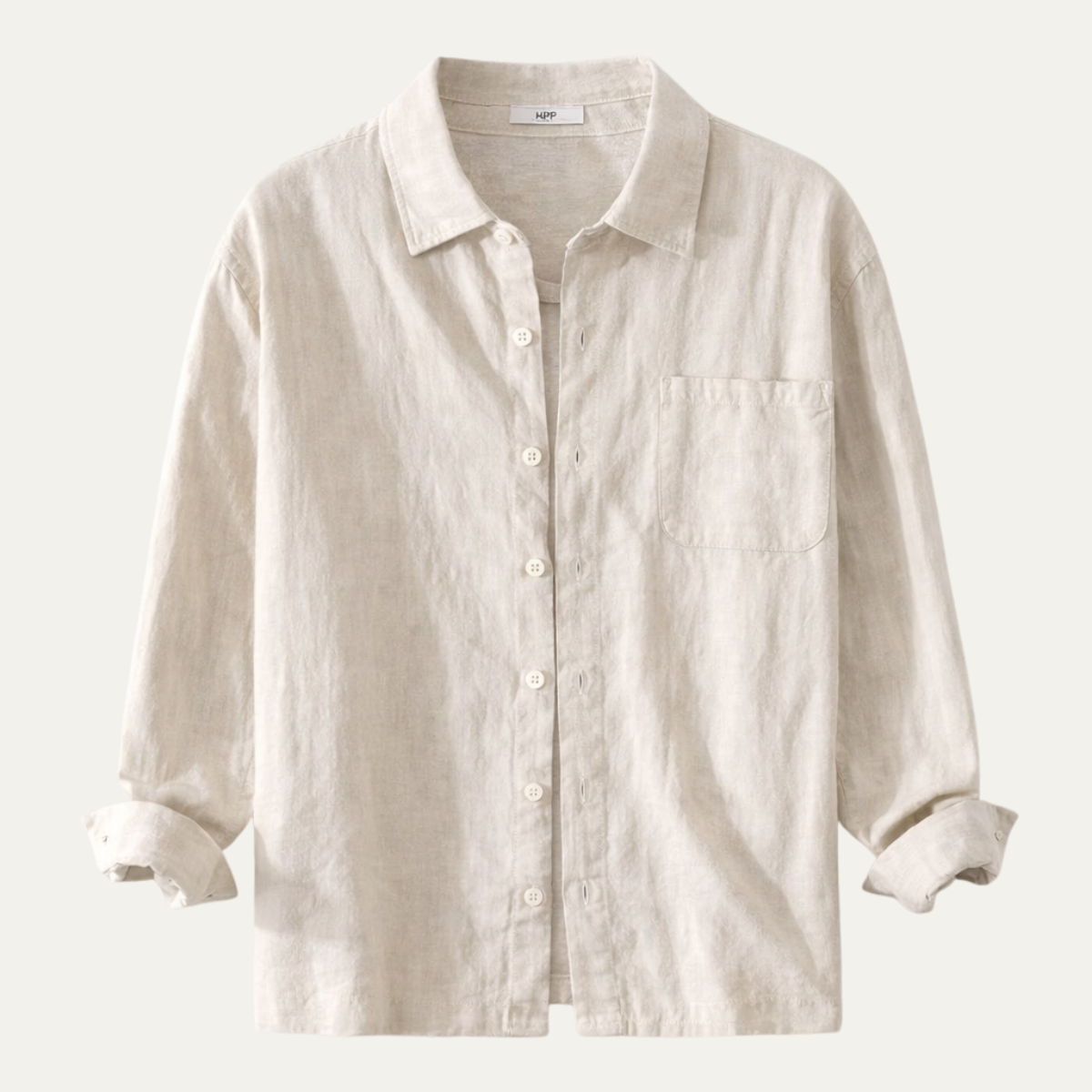 Men's Cotton Shirt Jacket Casual Retro Style - Vonnera