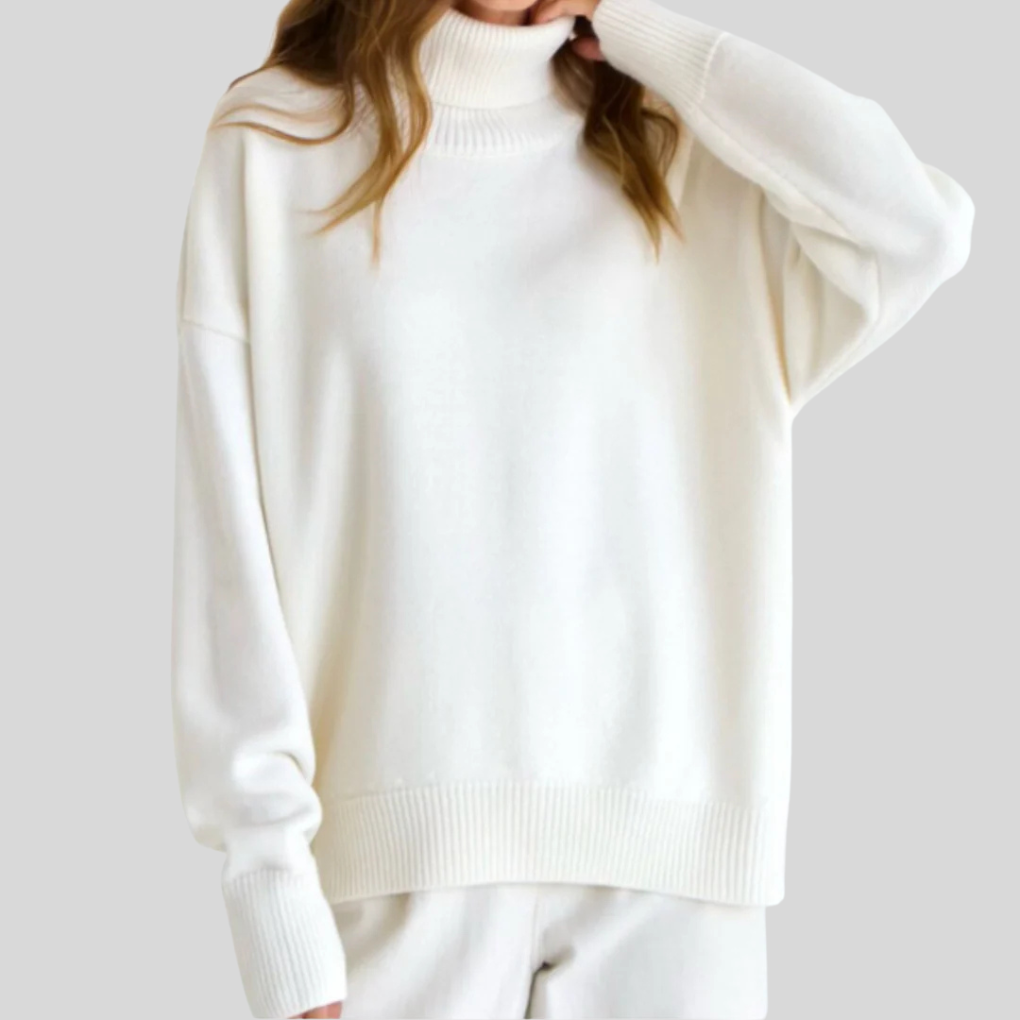 Women's Rollneck Sweater Cold-Weather