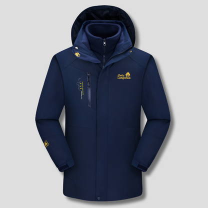 3-In-1 Waterproof Ski Jacket Winter Insulated