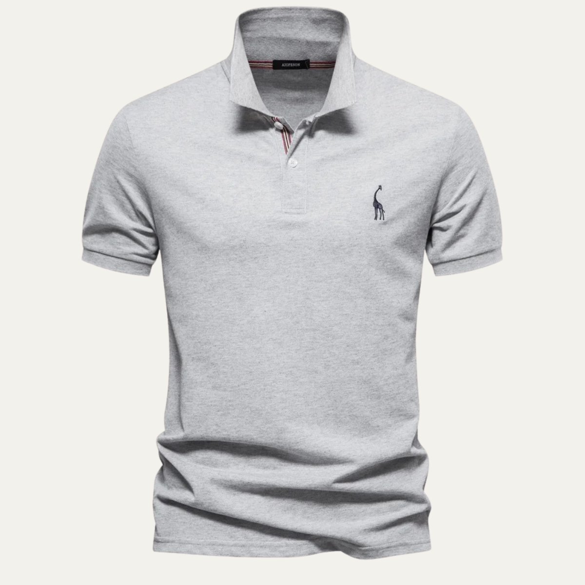 Men's Cotton Polo Shirt Classic White
